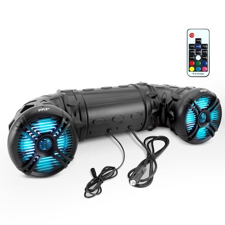Pyle Marine Bluetooth Powered Speakers, PLATV85BT.5 PLATV85BT.5